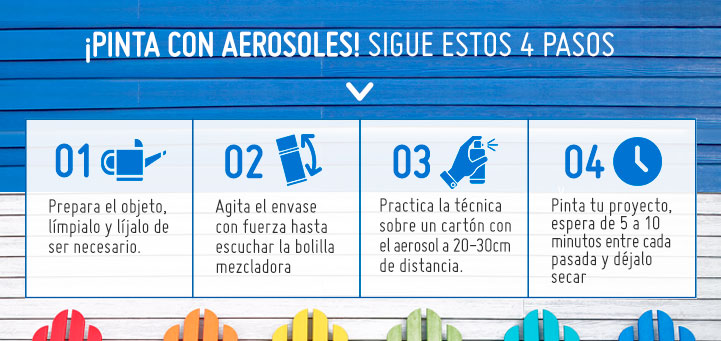 Pinta con aerosol