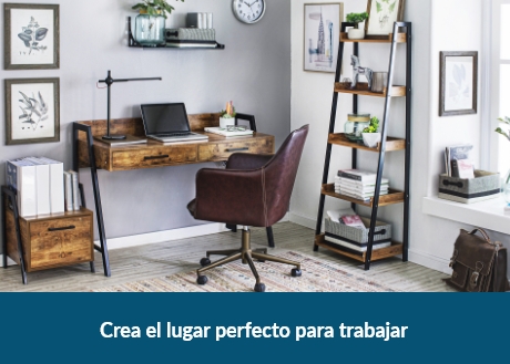 Crea el lugar perfecto para trabajar