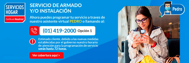 Servicio de armado y/o instalación